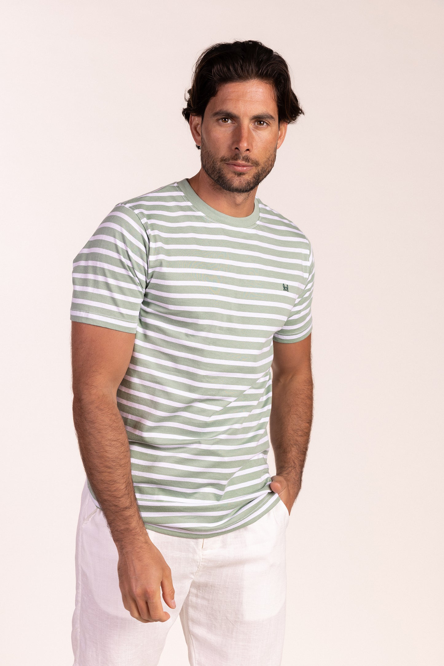 Camiseta Rayas Verde | Marsella