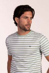 Camiseta Rayas Verde | Marsella