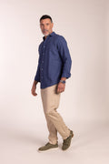 Camisa Lino Marino | Capri