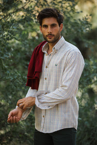 Camisa Villela Cuadro Verde | Almonte