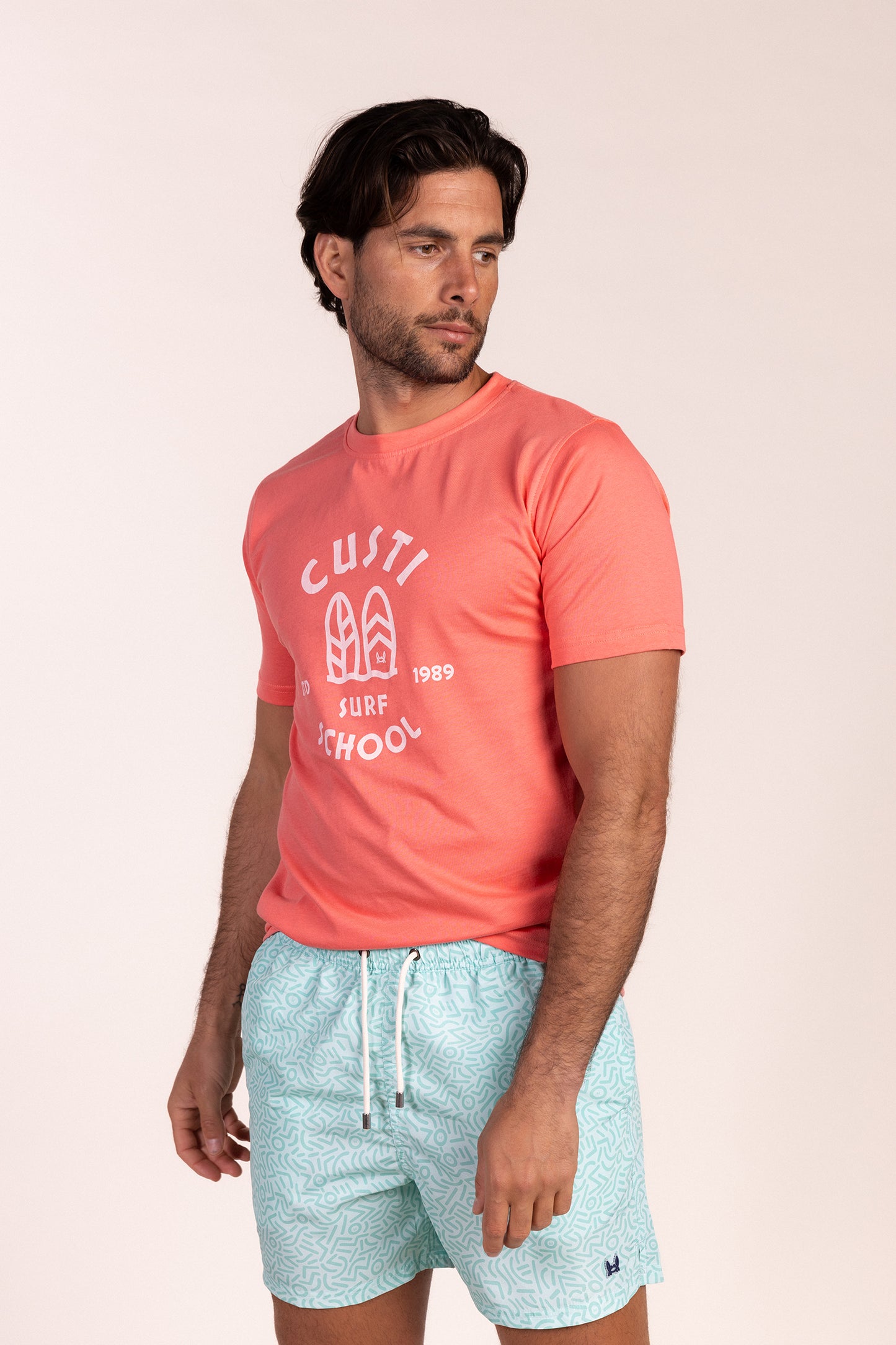 Camiseta Estampada Surf Coral | I.Lanzarote