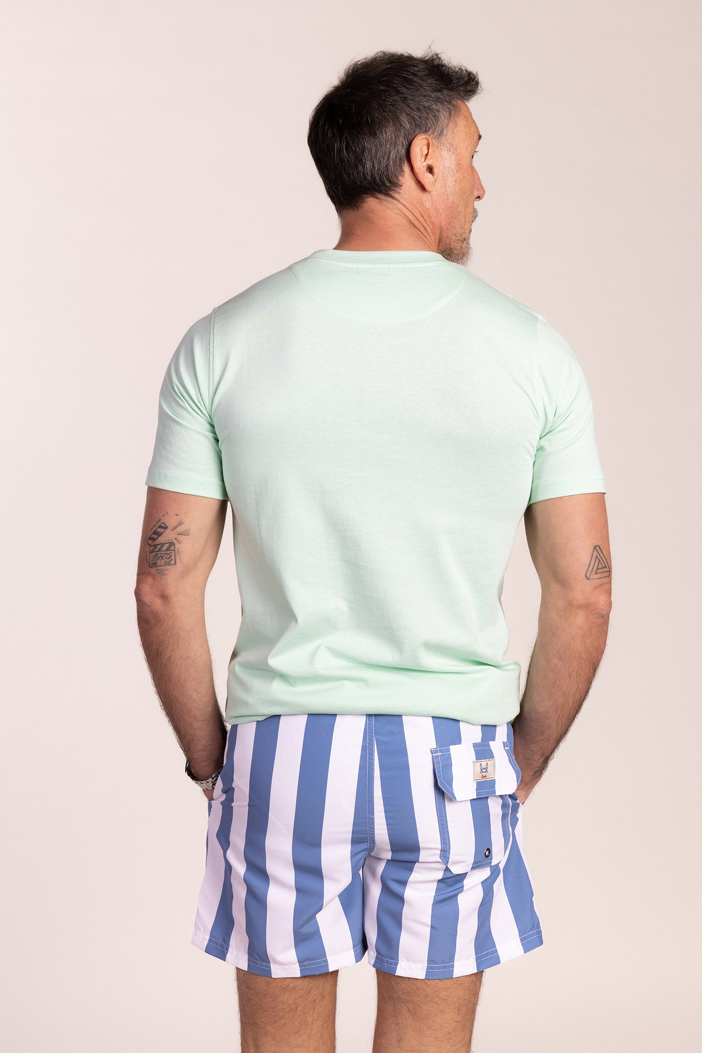 Camiseta Estampada Surf Verde Agua | I.Lanzarote