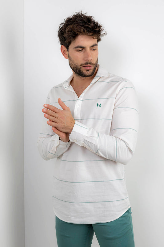 Polera Rayas Verde | Palermo