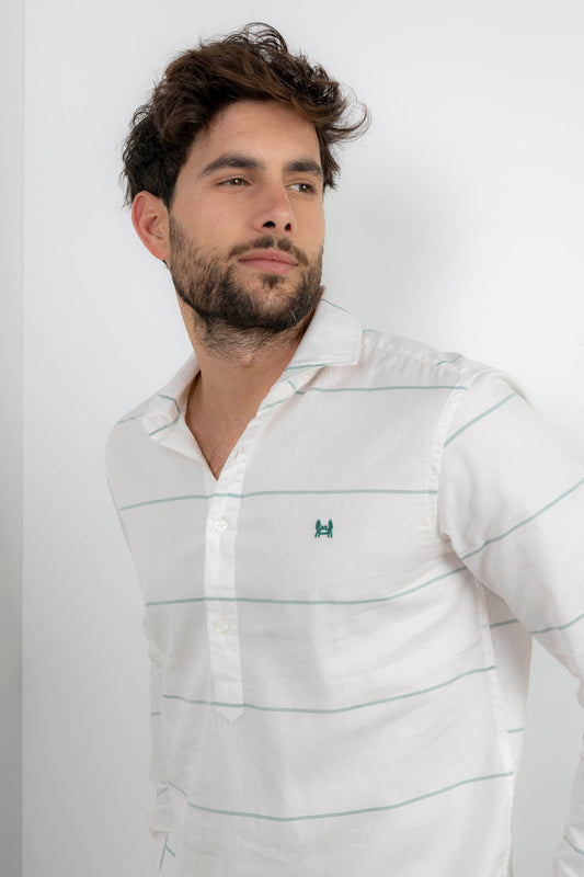 Polera Rayas Verde | Palermo