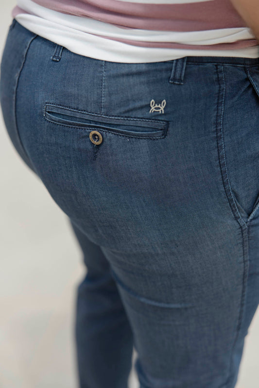 Pantalón Chino Elástico Denim Piedra | Joselito