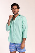 Camisa Lino Verde | Capri