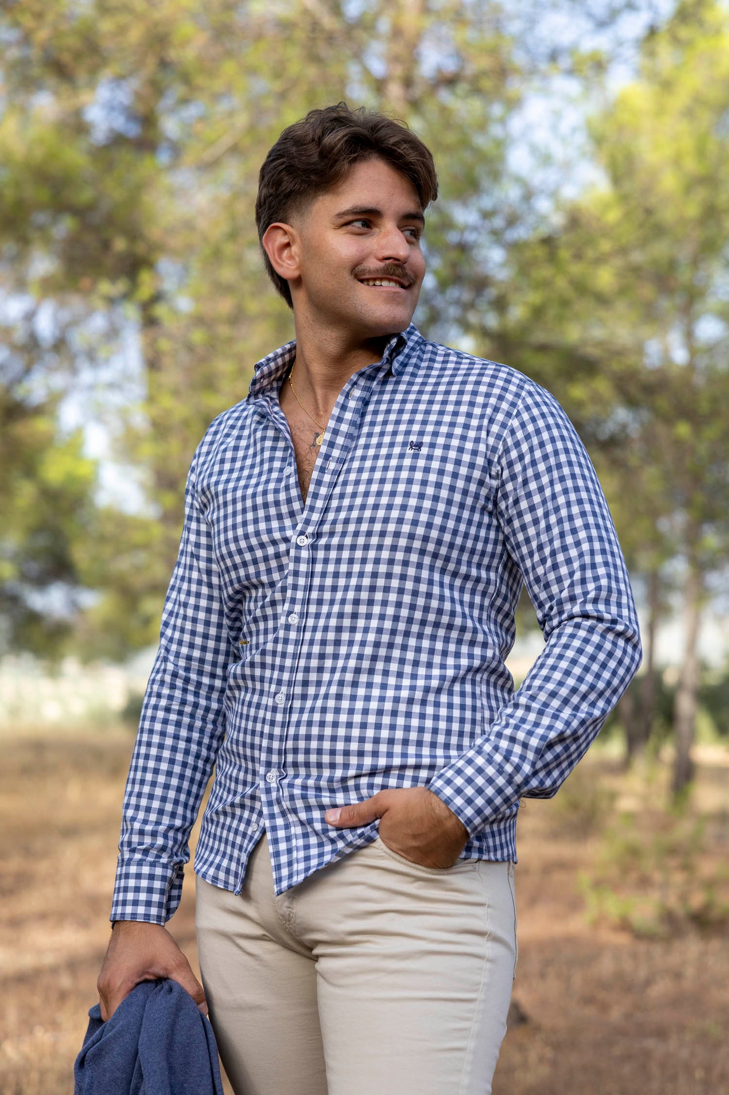 Camisa Cuadros Villela Marino | Valladolid