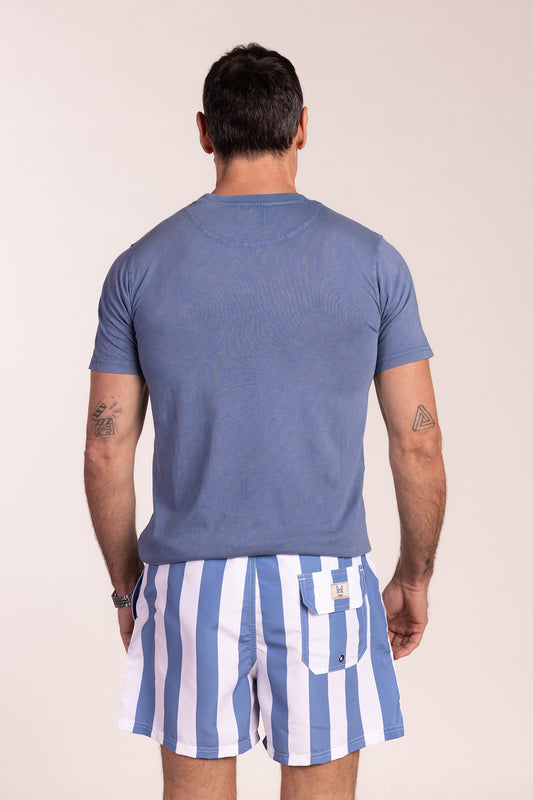 Camiseta Lavada Azul | Bari