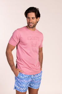 Camiseta Lavada Rosa | Bari