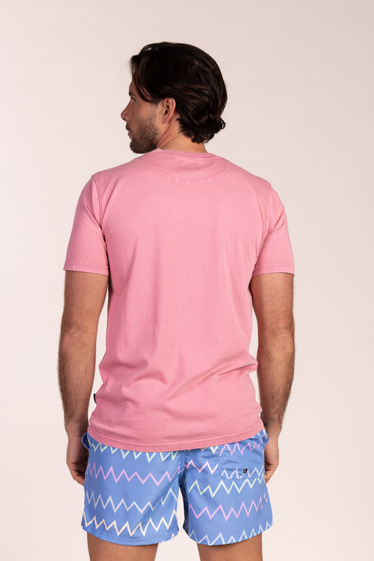 Camiseta Lavada Rosa | Bari