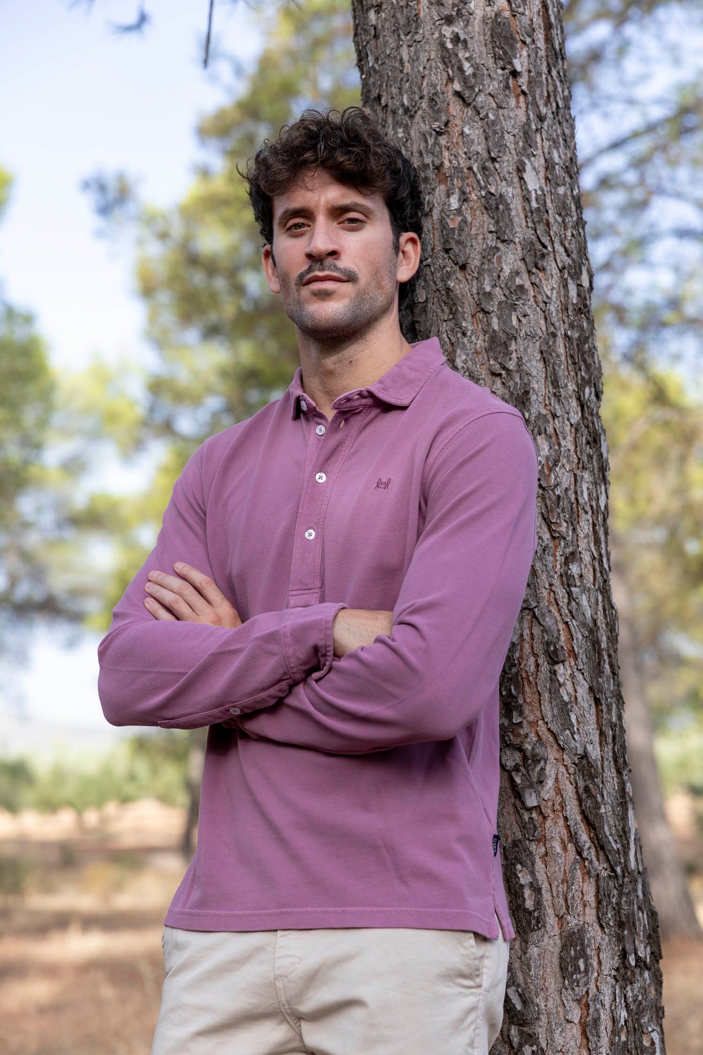 Polo Lavado Berenjena |  Bergamo