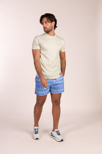 Camiseta Básica Manga Corta Verde Pastel