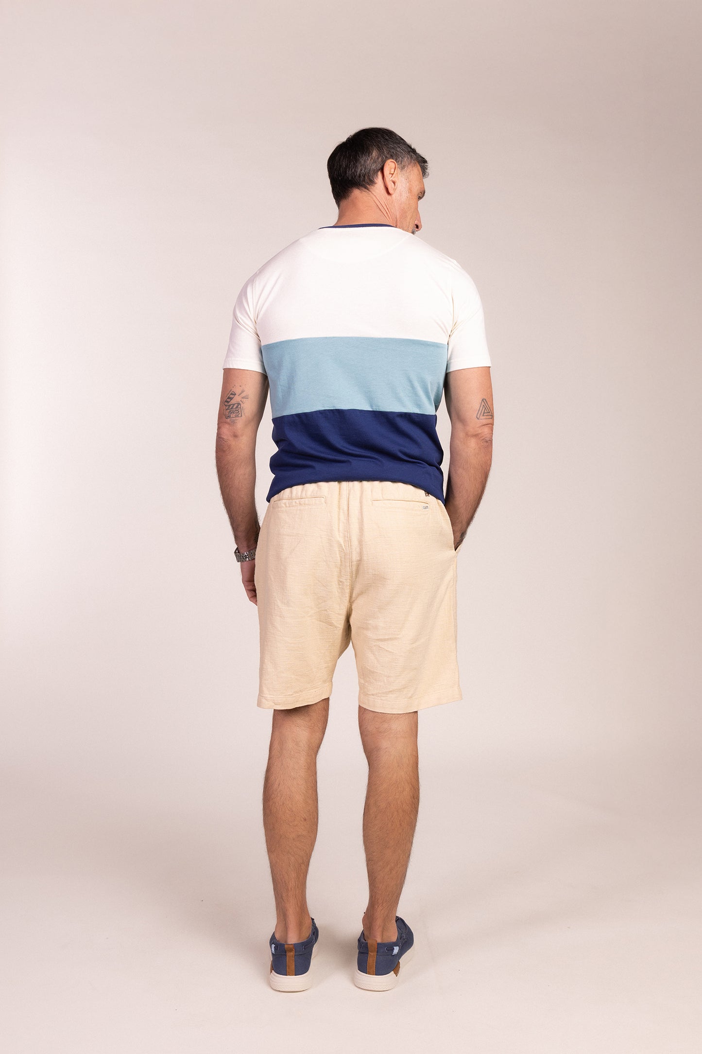 Bermuda Dobby Beige
