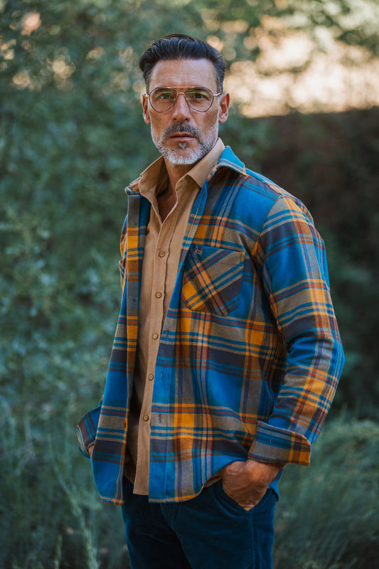 Sobrecamisa Franela Tinta Albero