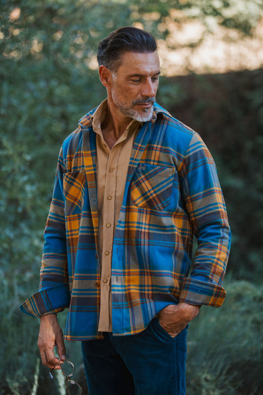 Sobrecamisa Franela Tinta Albero