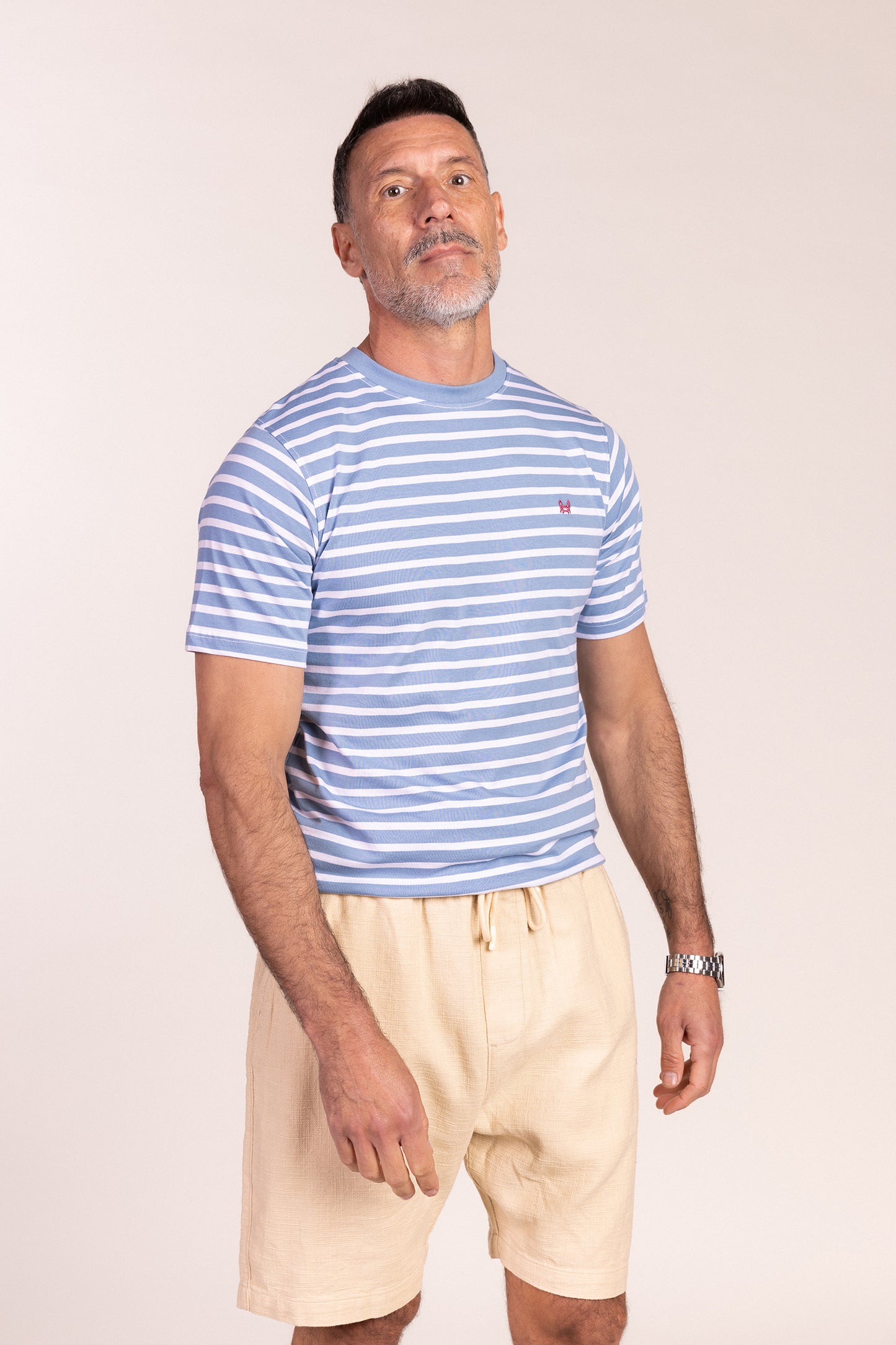Camiseta Rayas Azul | Marsella