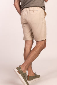 Bermuda Lino Camel | Menorca