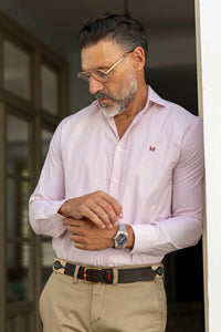 Camisa Rayas Granate | Bélgica