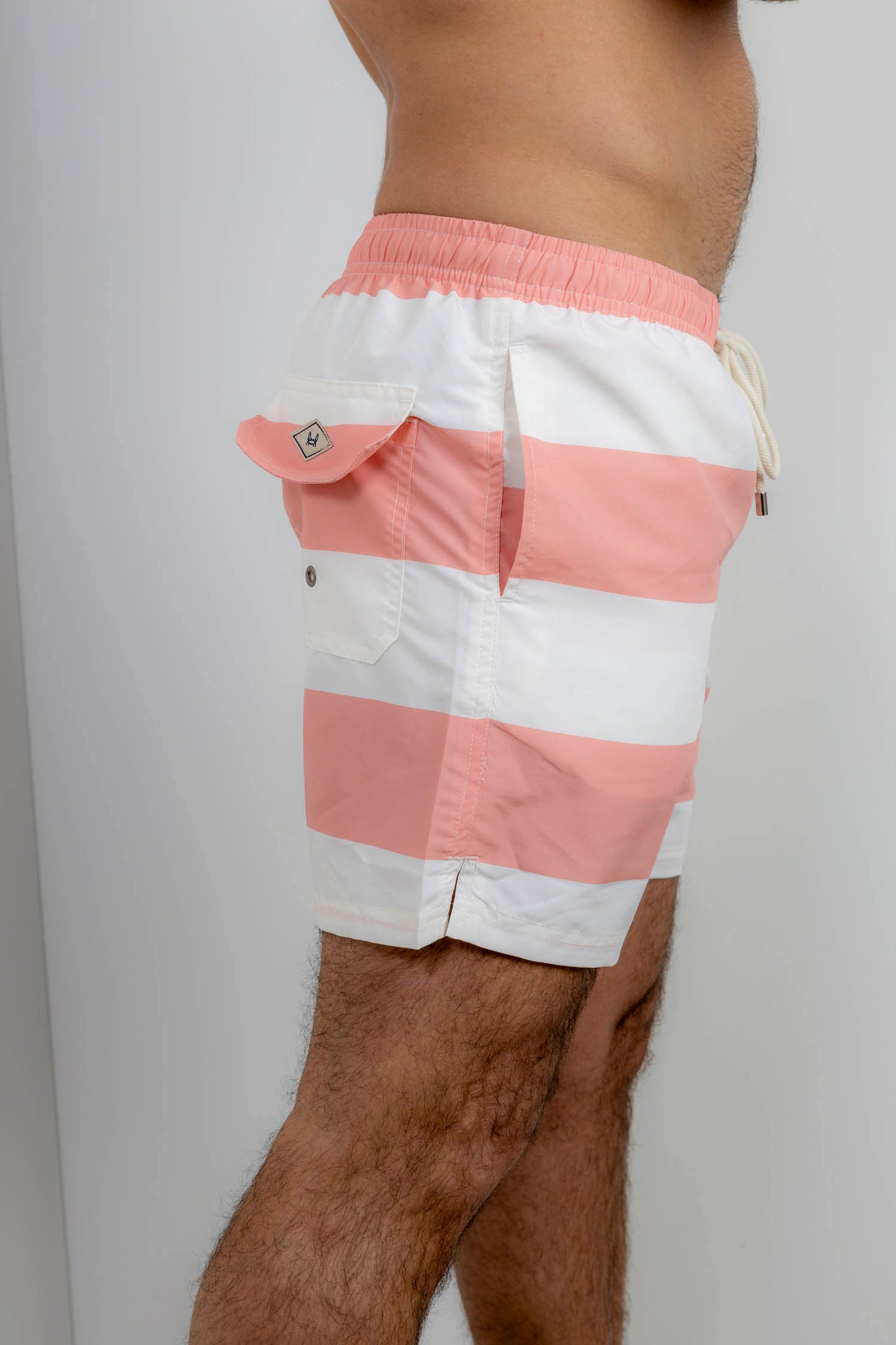 Bañador Raya Ancha Coral