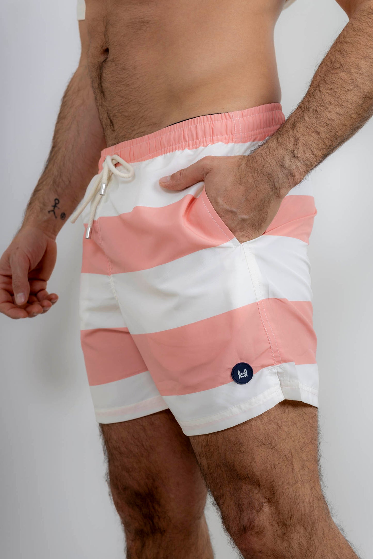 Bañador Raya Ancha Coral