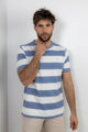 Camiseta Rayas Azul | Monaco
