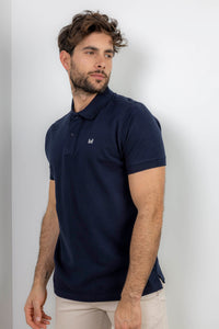 Polo Básico Azul Marino