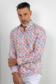 Camisa estampada slim fit | Petalos