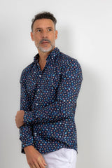 Camisa estampada slim fit | Miami