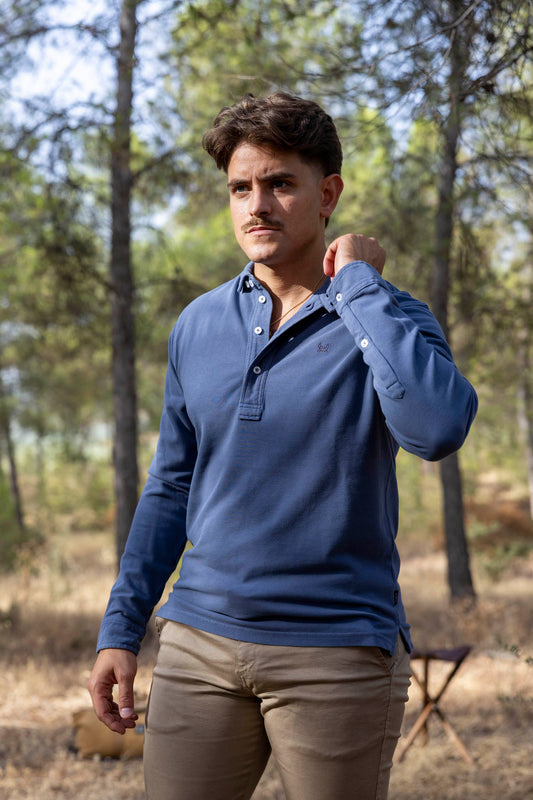 Polo Lavado Indigo |  Bergamo