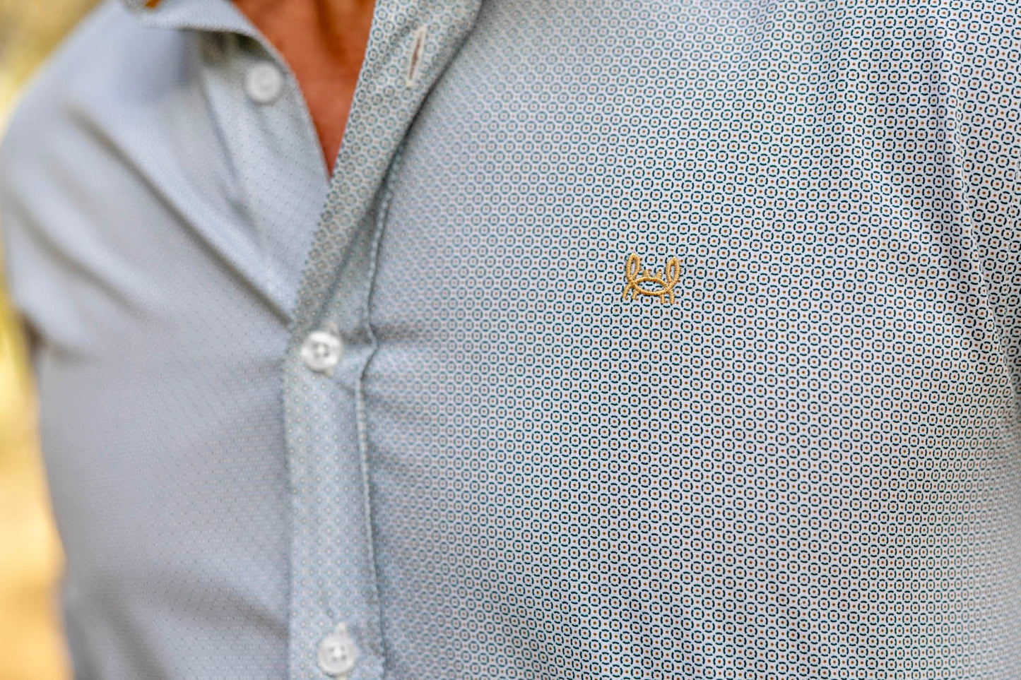 Camisa Estampada Circulos | Leganes