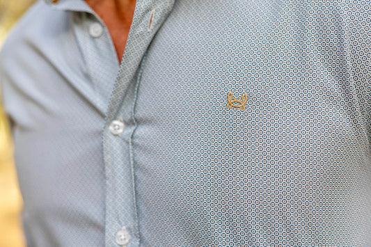 Camisa Estampada Circulos | Leganes