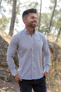 Camisa Cuadros Verde Albero | Miranda