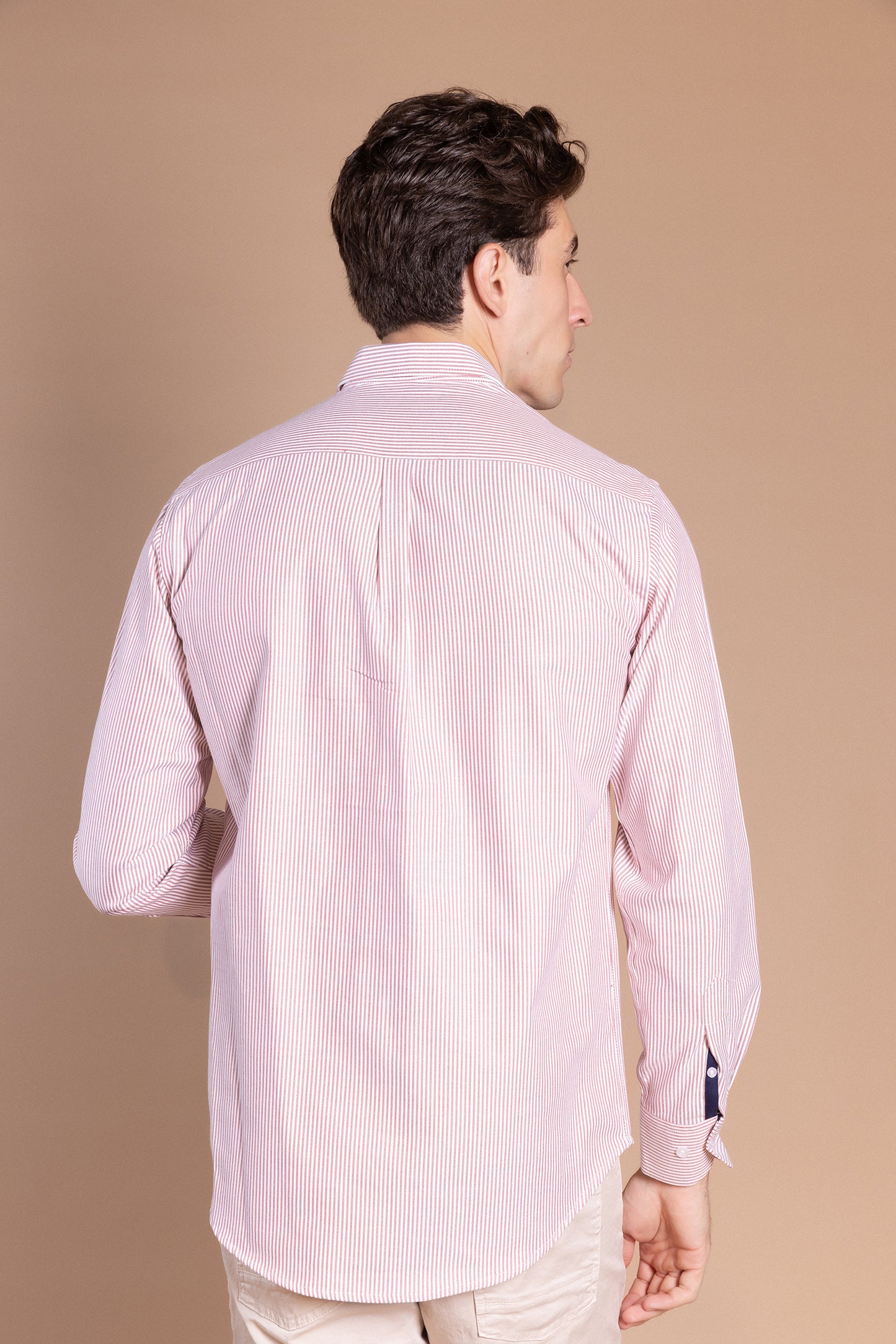 Camisa Rayas Oxford Burdeos | Córdoba