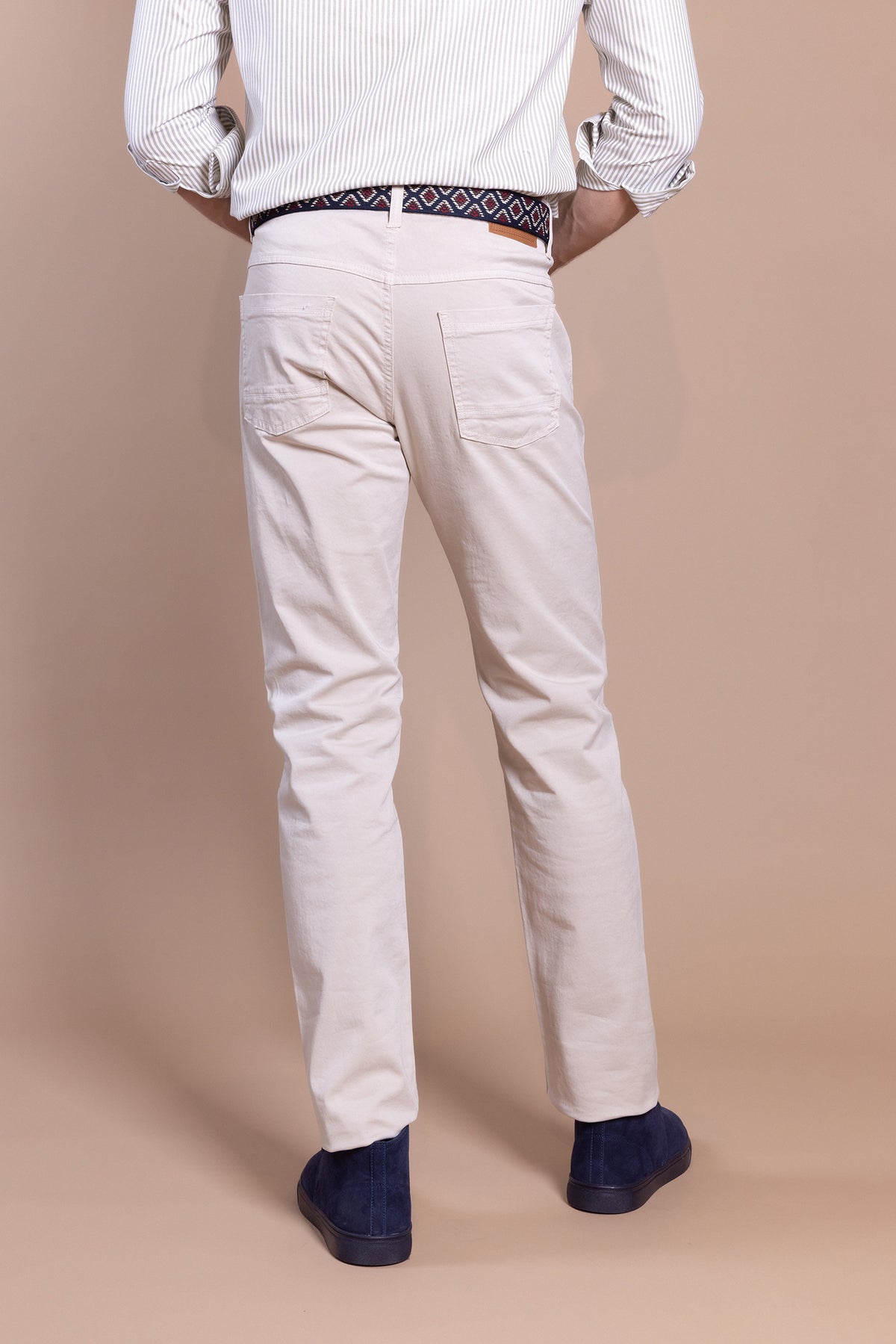 Pantalón 5 Bolsillos Piedra