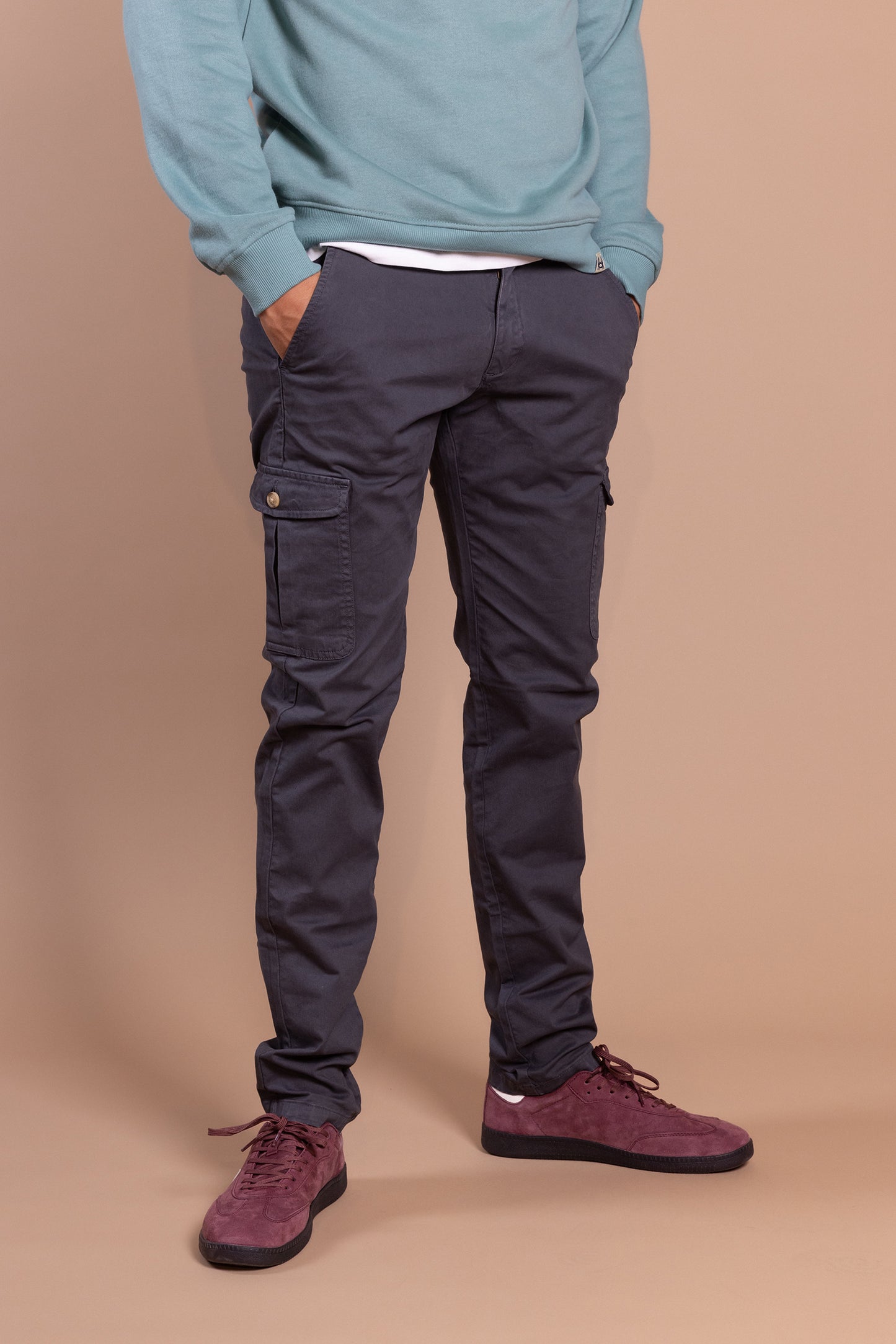 Pantalón Cargo Plomo