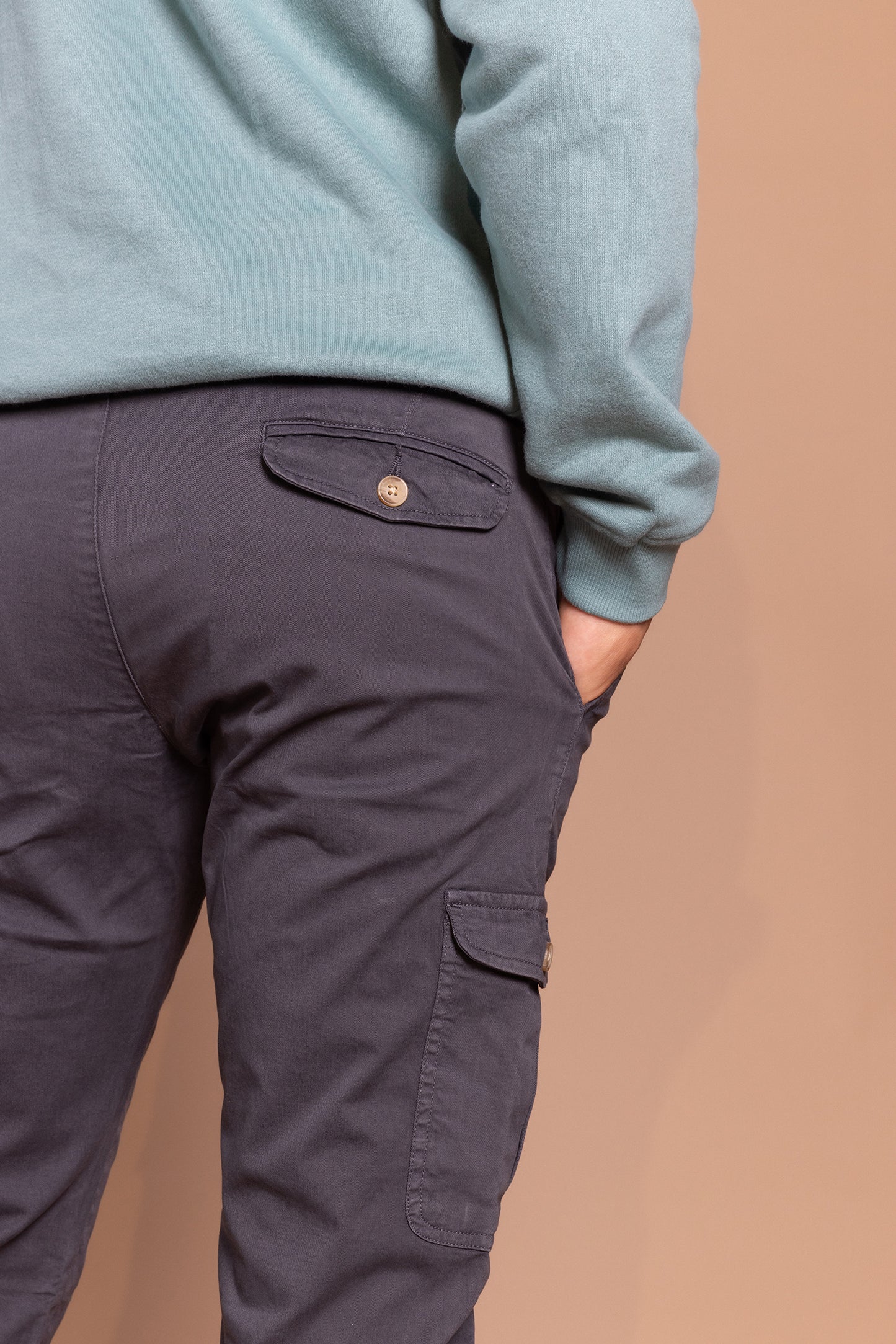 Pantalón Cargo Plomo