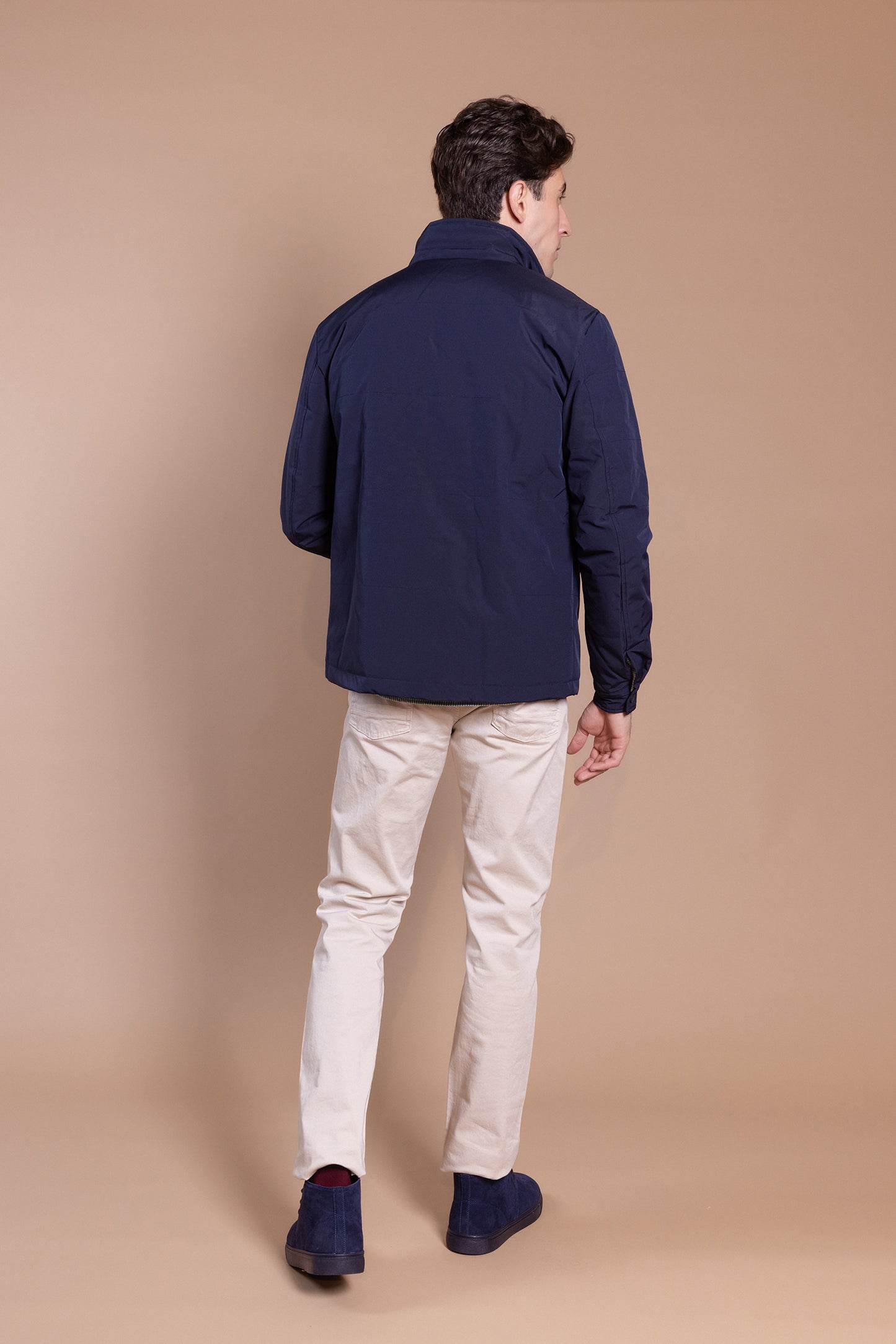 Chaqueta Bomber Marino | Fuji