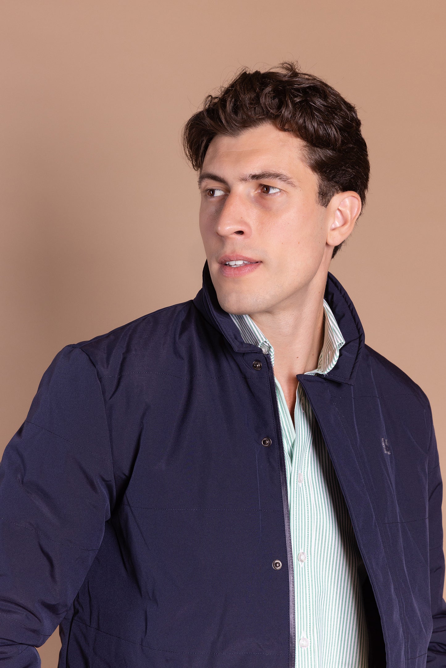 Chaqueta Bomber Marino | Fuji