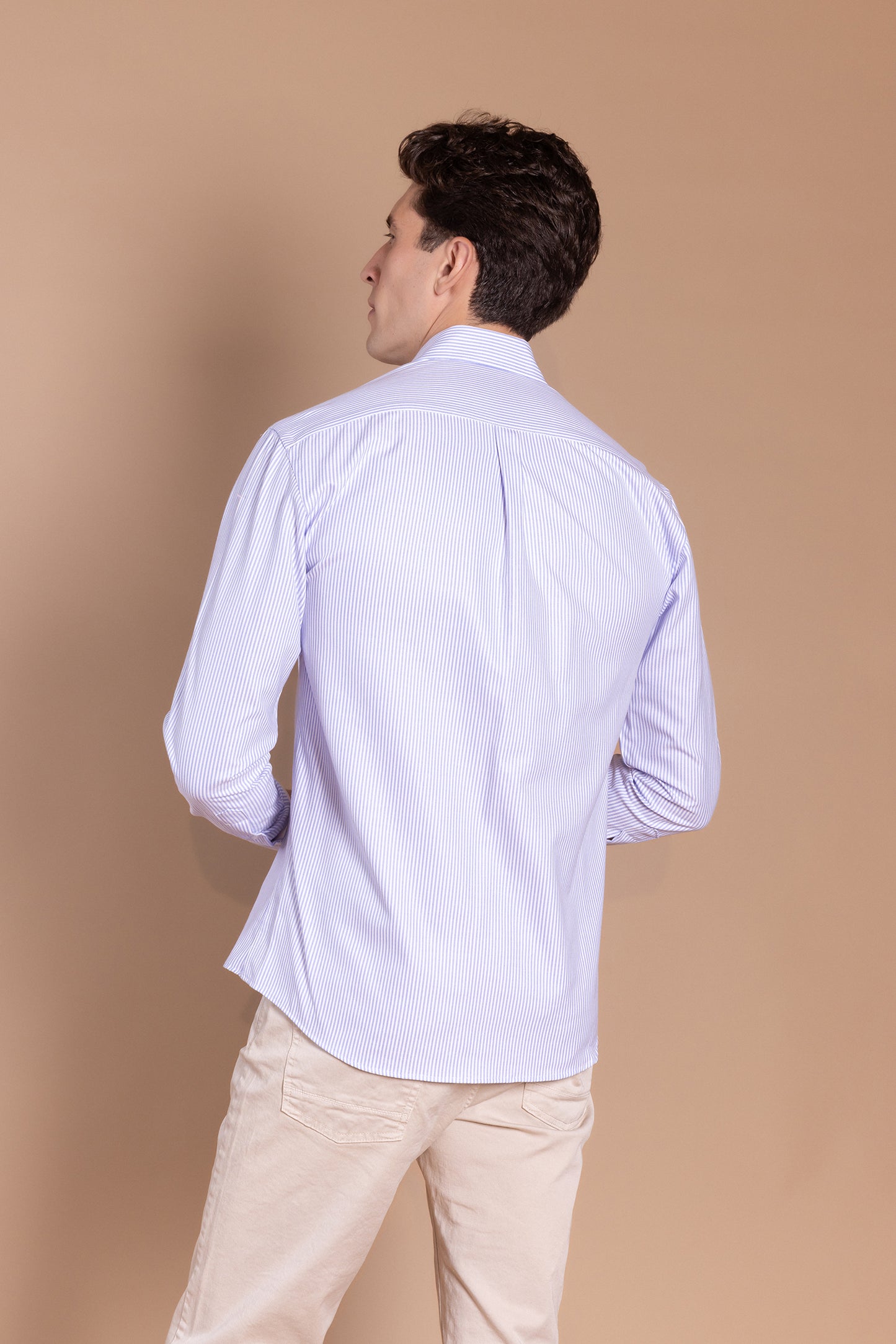 Camisa Rayas Oxford Azul Marino | Córdoba