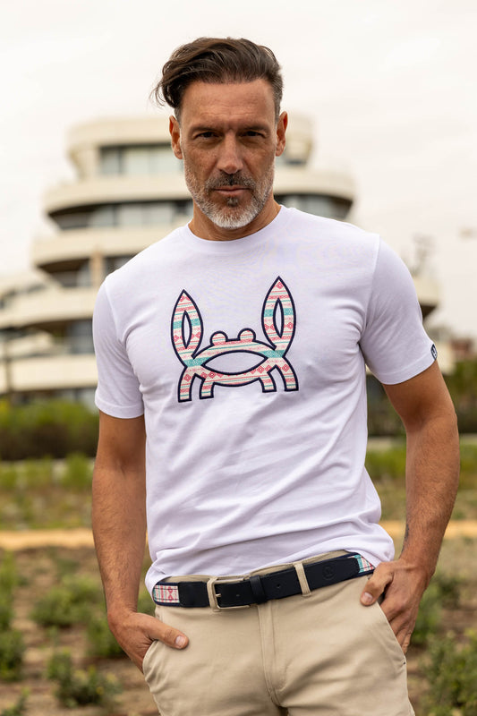 Camiseta Etnica Blanca