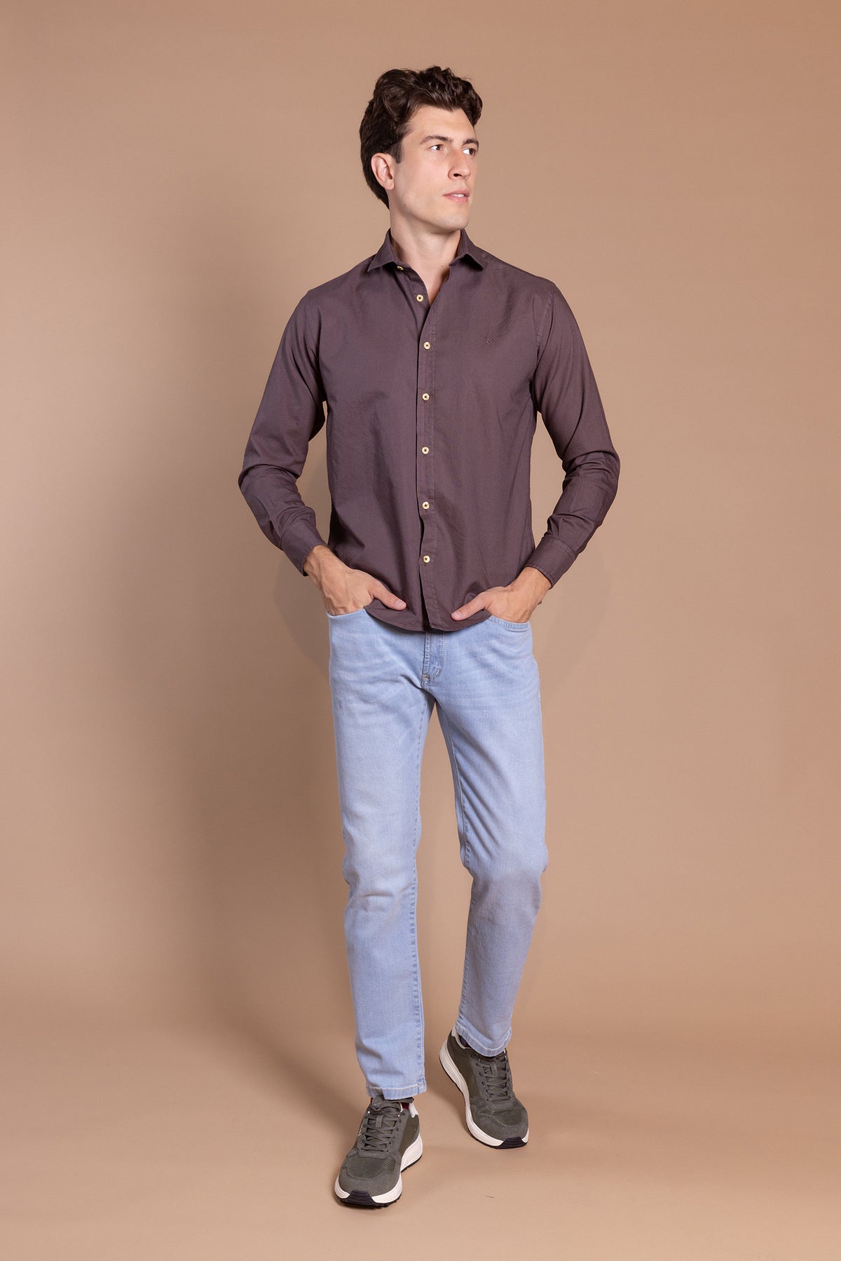 Vaquero Elástico Regular Fit Azul Claro | Cody
