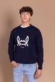 Jersey Cangrejito Intarsia Marino