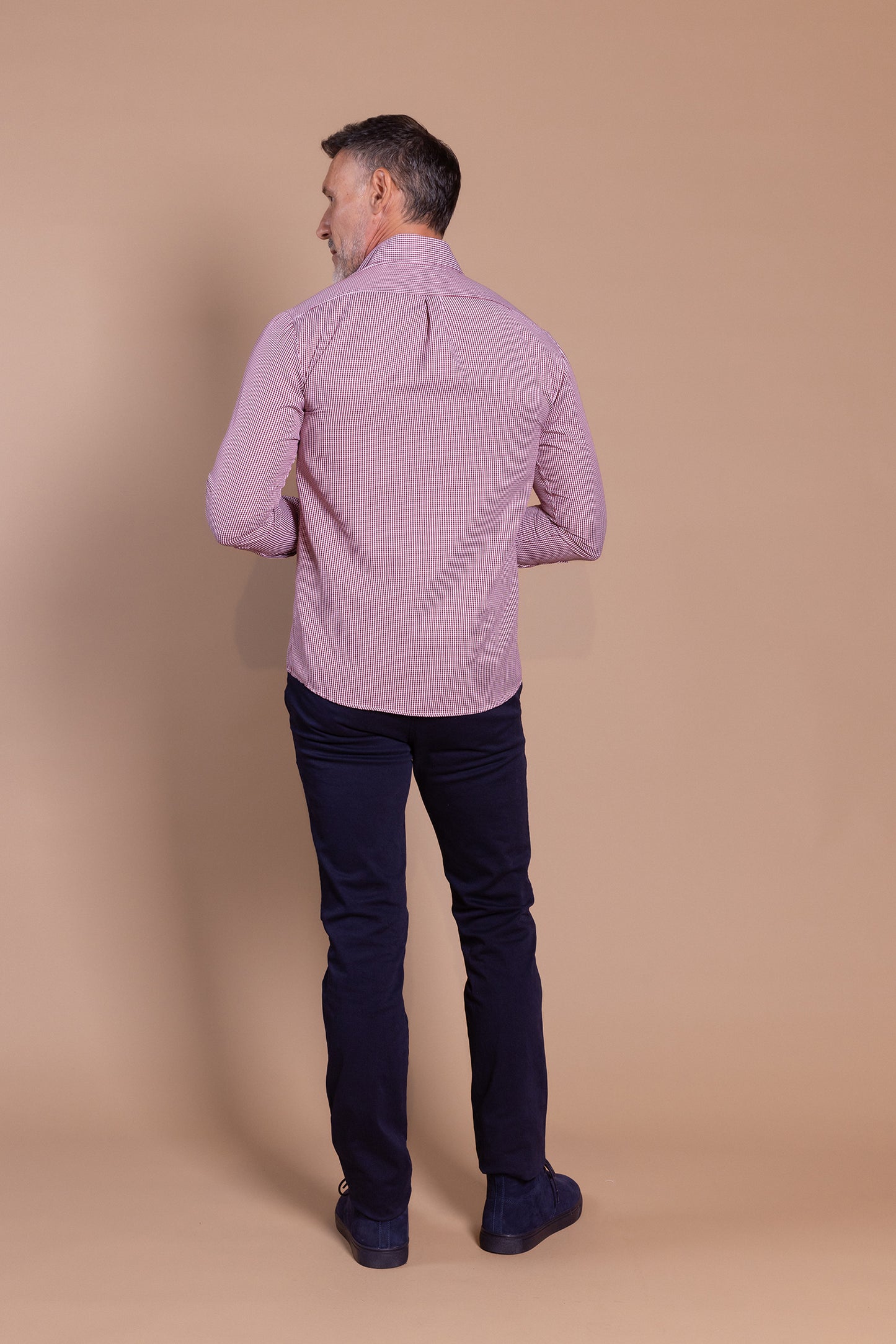 Camisa Vichy Burdeos | Azores
