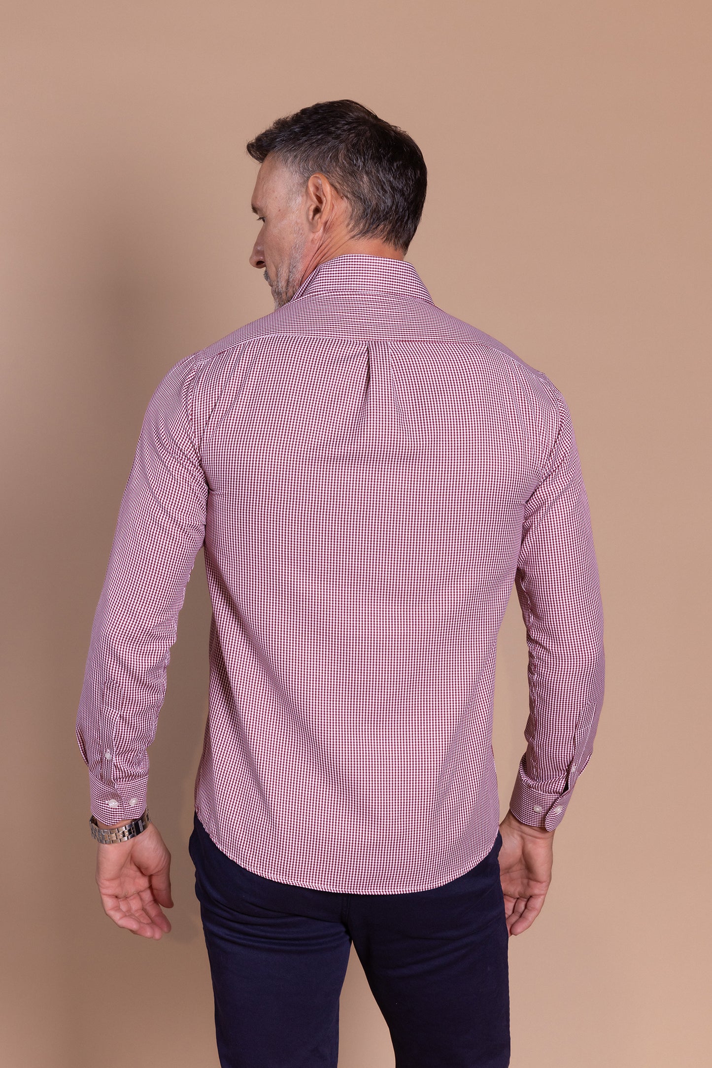 Camisa Vichy Burdeos | Azores