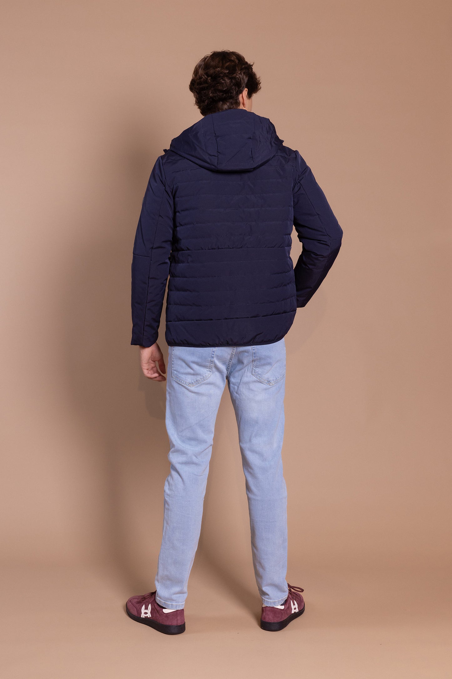 Chaqueta Técnica Capucha Marino | Annapurna