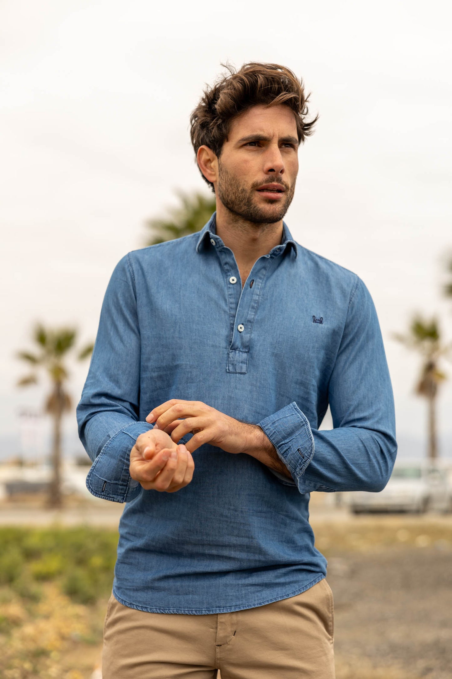 Polera Sport Denim | Dark