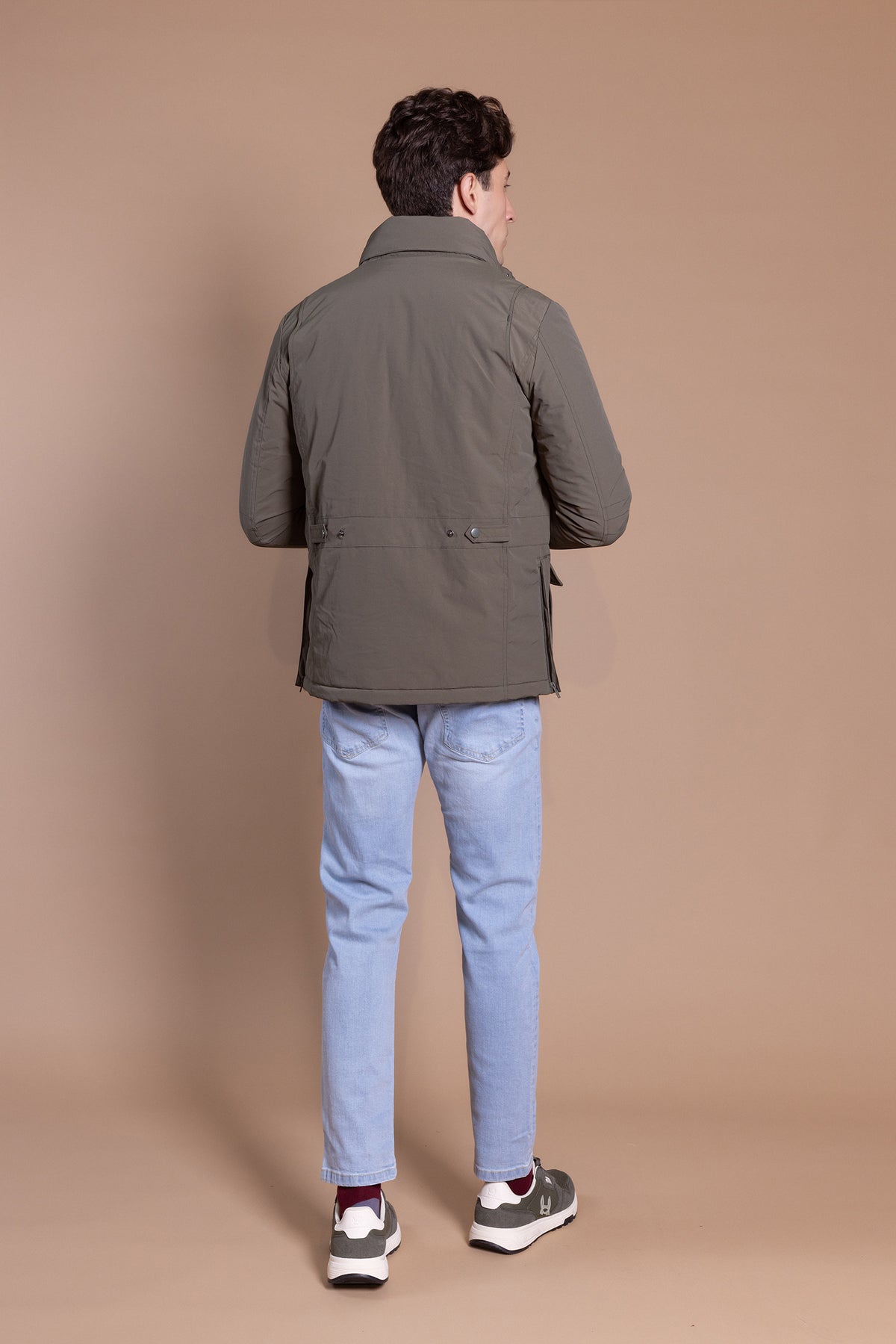 Parka Técnica Bolsillos Verde | Everest