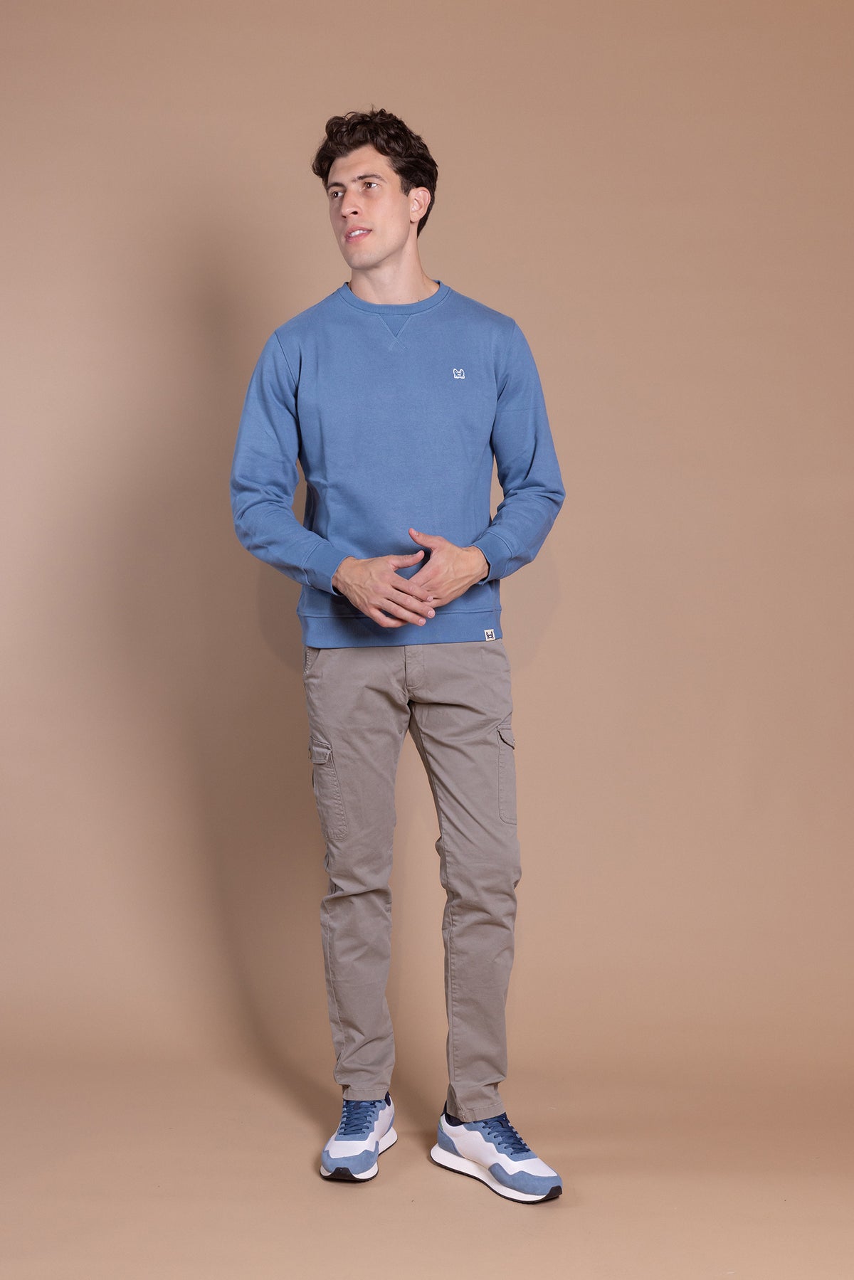 Sudadera Básica Tacto Melocotón Ácido