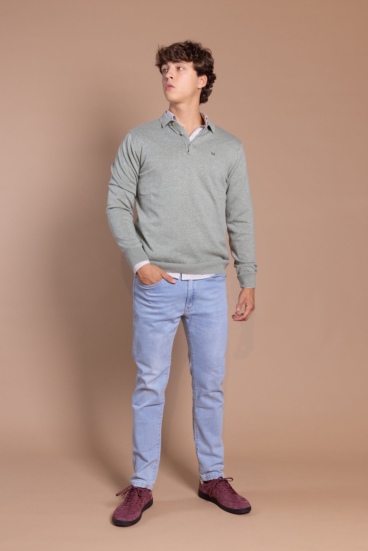 Jersey Polo Verde Iceberg