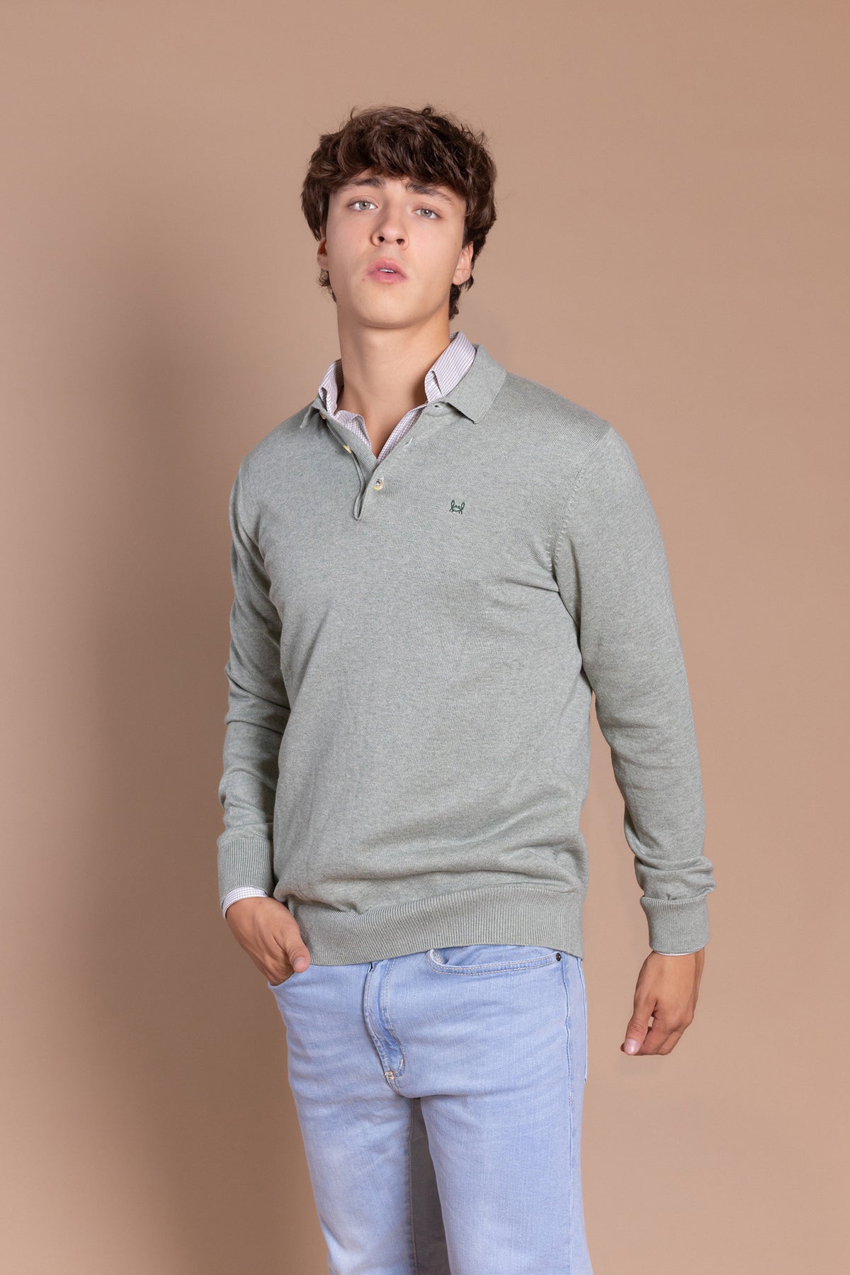 Jersey Polo Verde Iceberg